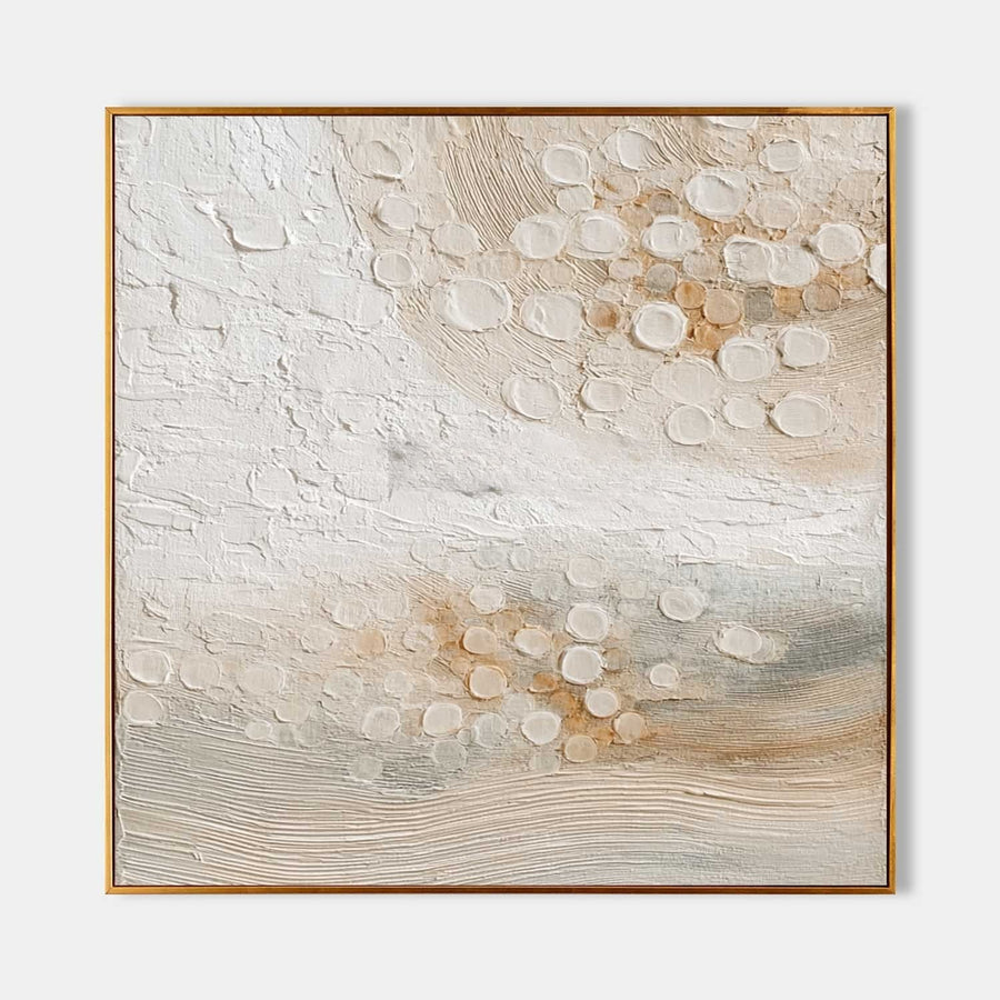 Ivory Pebbles and Sand Drift