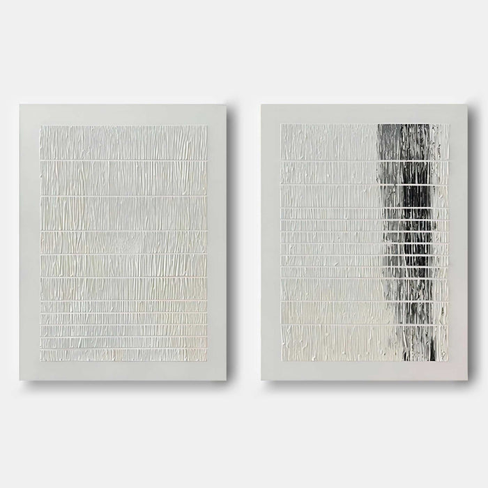 Ivory Ridges with Charcoal Fall