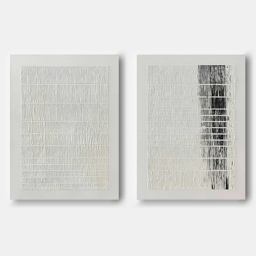 Ivory Ridges with Charcoal Fall