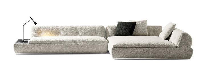 large leather modular sofa