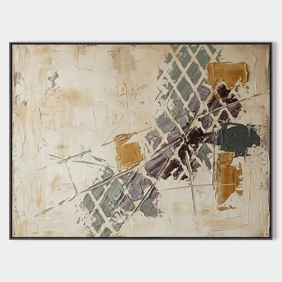 Lattice of Plum and Sage