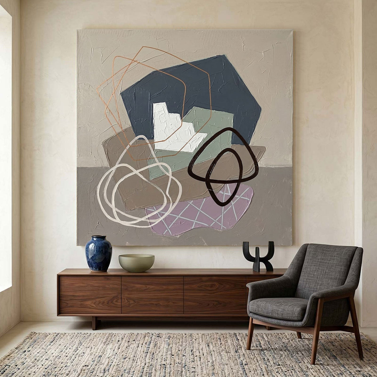 Layered Shapes and Drifting Loops