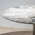 Lunar Marble Pedestal Table - View 4