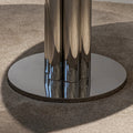 Lunar Marble Pedestal Table - View 3