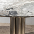 Lunar Marble Pedestal Table - View 5