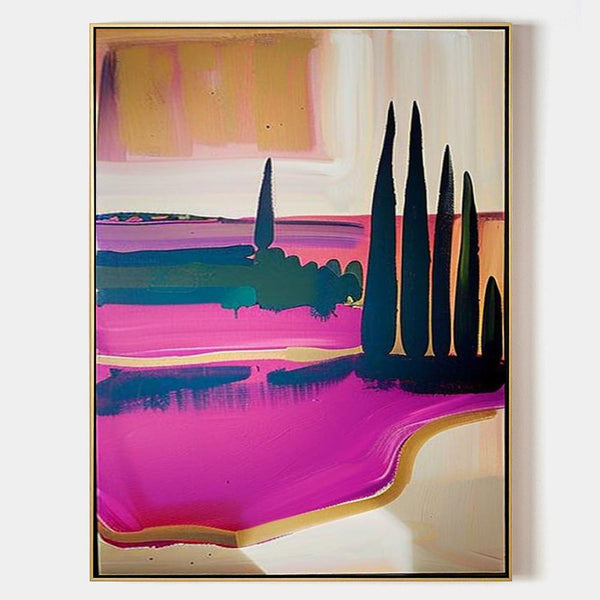 Magenta Fields and Dark Cypresses
