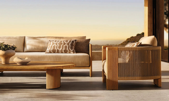 Marbella Curved Teak Collection - Main View