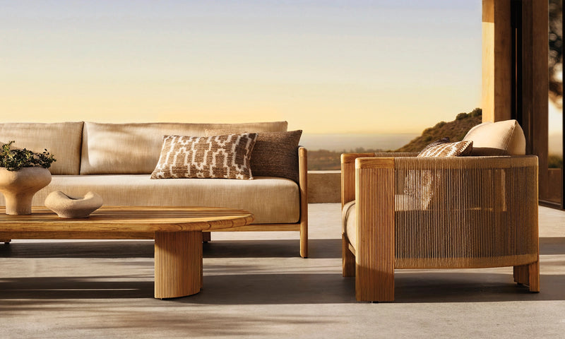 Marbella Curved Teak Collection - Main View