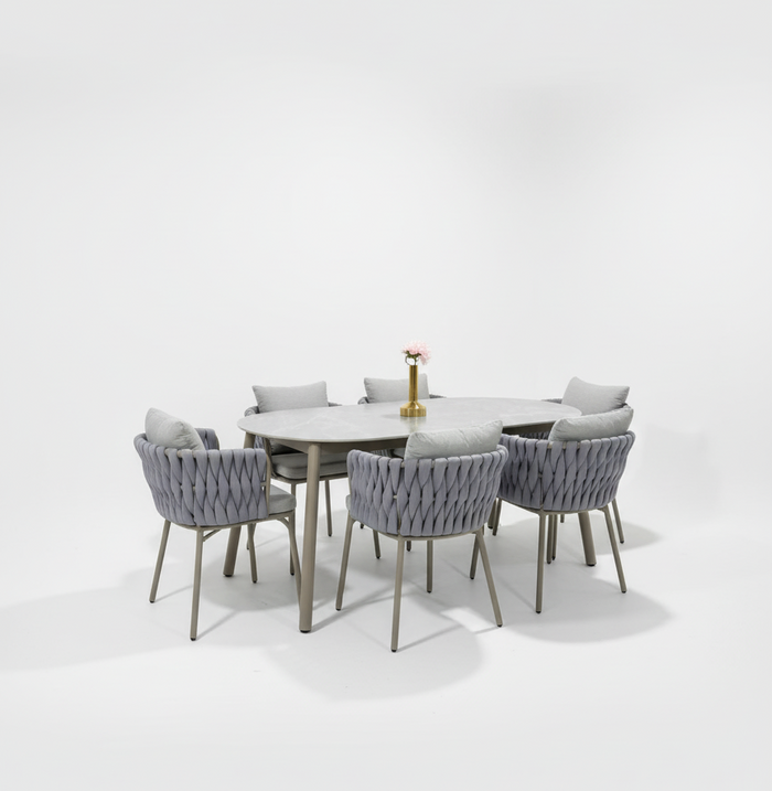 Marbella Outdoor Dining Set - Main View