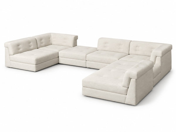 The Menthon Sectional on a white studio background