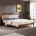 Mid-Century Modern Bed - Side View