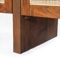 Mid-Century Modern Rattan Sideboard - Alternate Angle