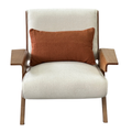 Mid-Century Modern Z-Frame Lounge Chair - Detail View