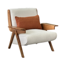 Mid-Century Modern Z-Frame Lounge Chair - Main View