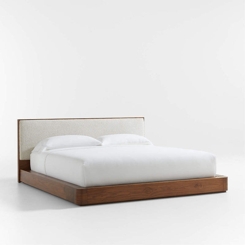 Milano Walnut Bed - Main View