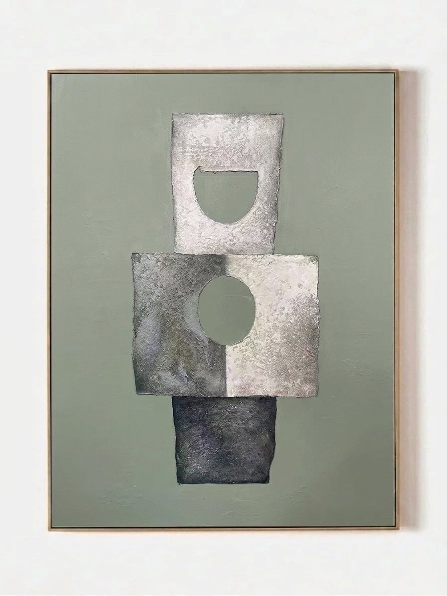 Minimalist Geometric Abstract Wall Art