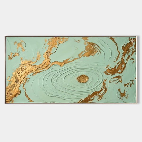 Mint Ripple with Golden Currents