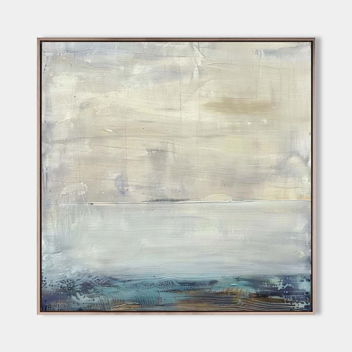 Misty Horizon in Soft Blue