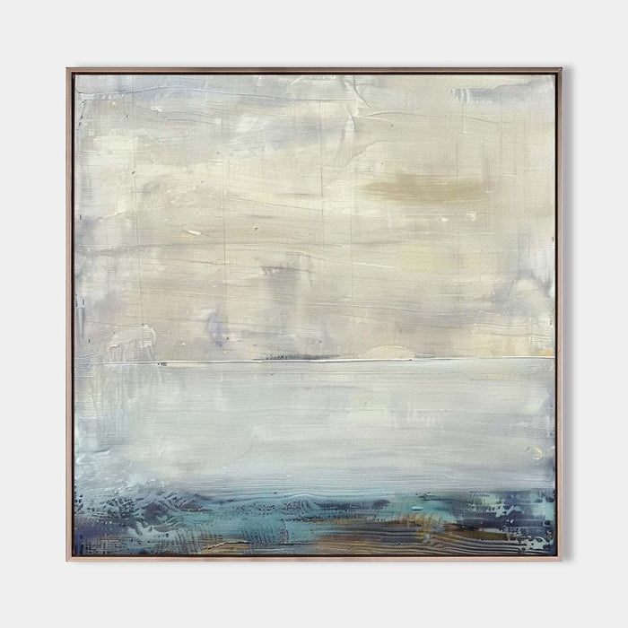 Misty Horizon in Soft Blue