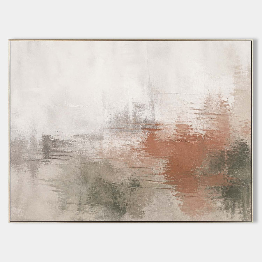 Misty Terracotta and Sage Reflections