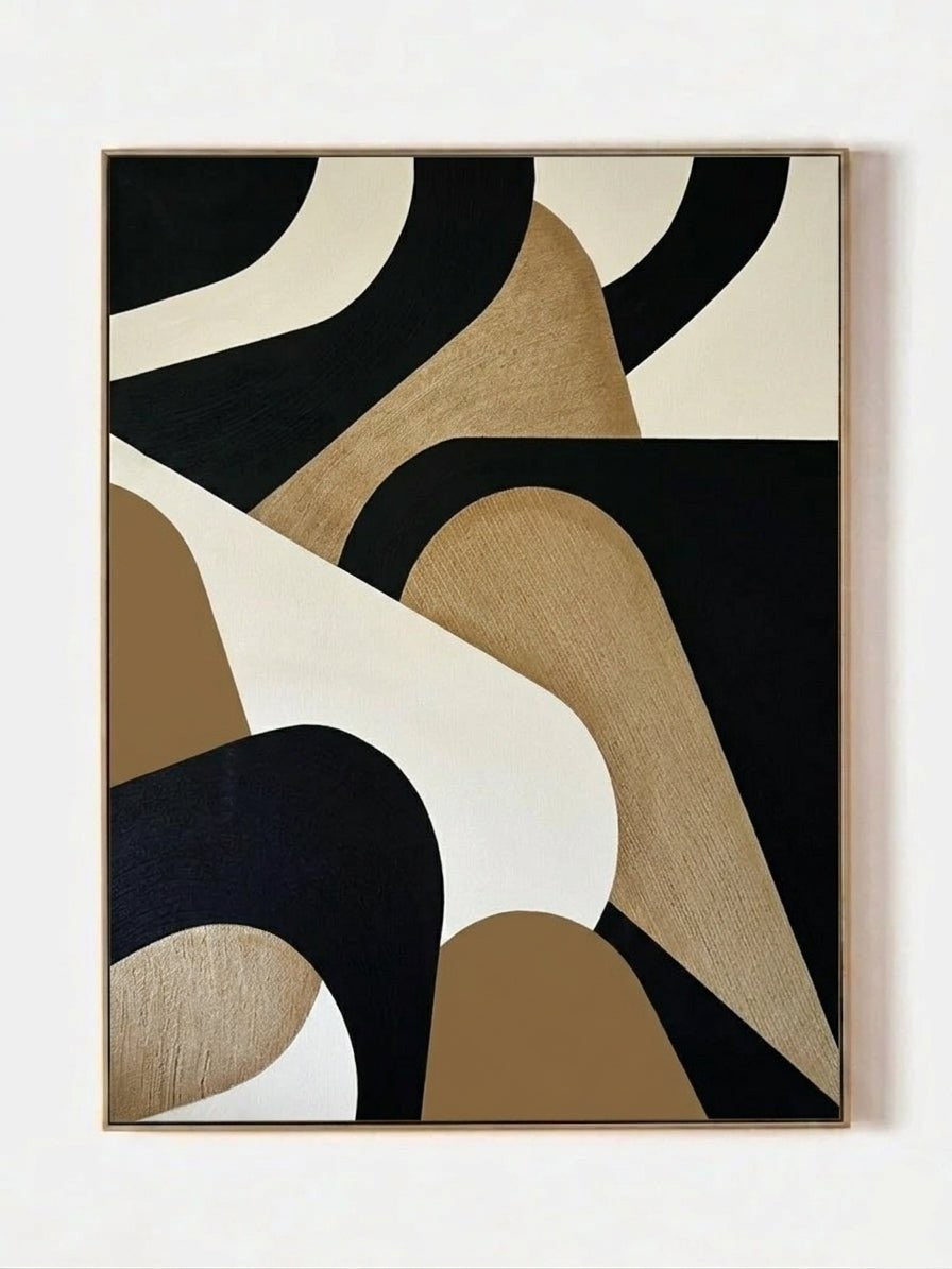 Modern Abstract Geometric Canvas Wall Painting