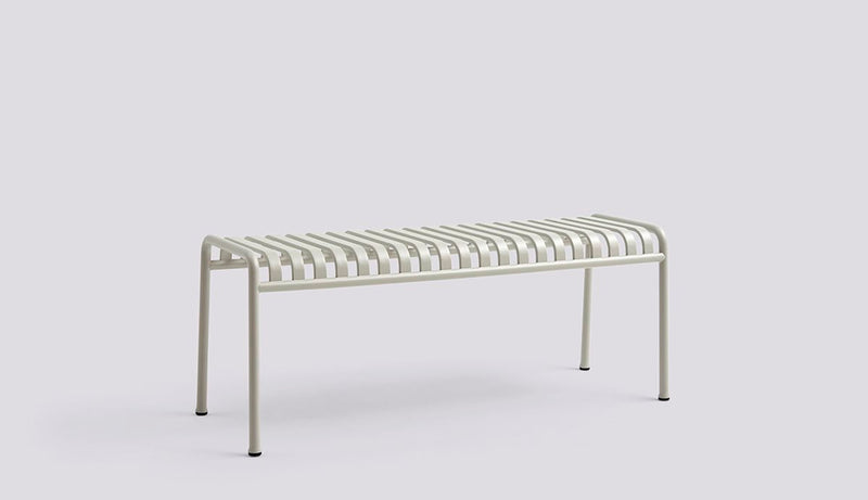 Modern Aluminum Outdoor Bench - Main View