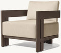 Modern Aluminum Outdoor Lounge Set - Alternate Angle