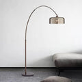 Modern Arc Floor Lamp - Side View