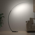 Modern Arc LED Floor Lamp - Detail View