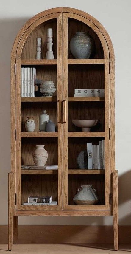 Modern Arched Display Cabinet - Main View