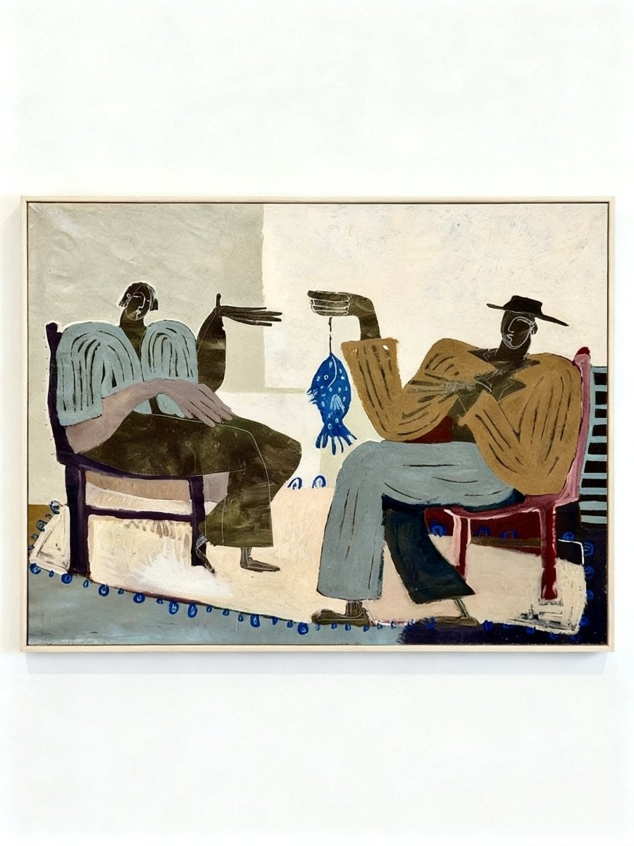 Modern Art Large Canvas Wall Painting