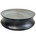 Modern Black Textured Coffee Table - Main View