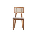 Modern Cane Back Dining Chair - Detail View