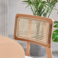 Modern Cane Back Dining Chair - Lifestyle Setting