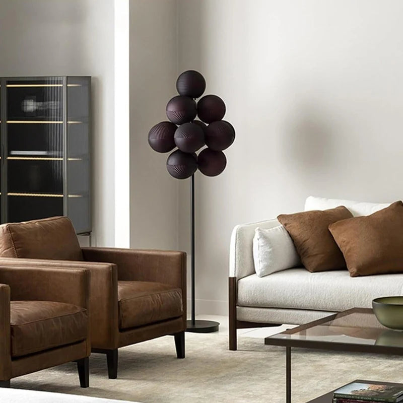Modern Cluster Globe Floor Lamp – Artistic Lighting