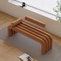 Modern Cream Style Light Luxury Bench - Main View