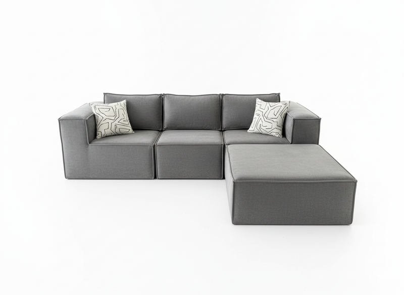 Modern Cube Modular Sofa - Main View