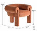 Modern Dining Chair - Side View