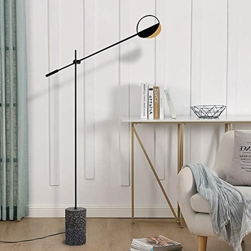 Modern Globe Split Shade Floor Lamp - Main View