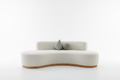 Modern Half Moon Shape Sofa Curved Modular Living Room Sofa - Main View