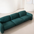mid century modern leather sofa
