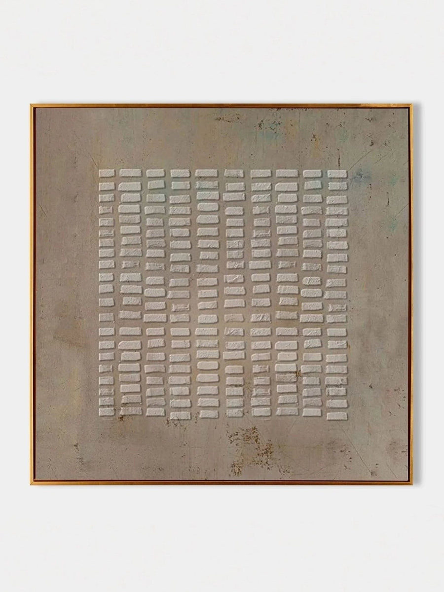 Modern Minimalist 3D Heavy Textured Canvas Wall Art