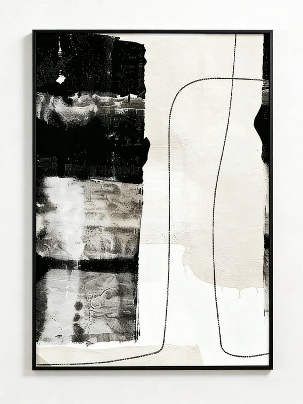 Modern Minimalist Abstract Canvas Painting
