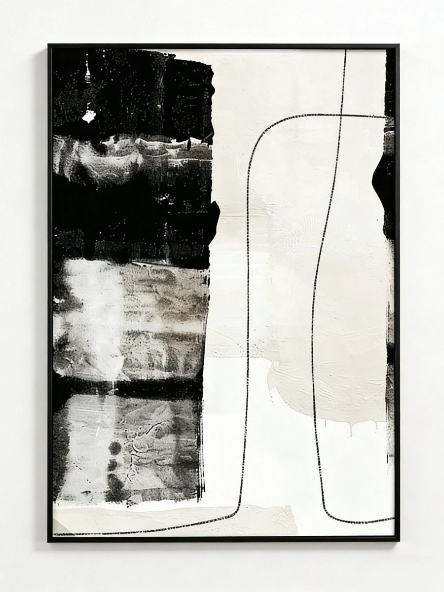 Modern Minimalist Abstract Canvas Painting