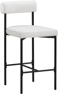 Modern Minimalist Counter Stool - Side View