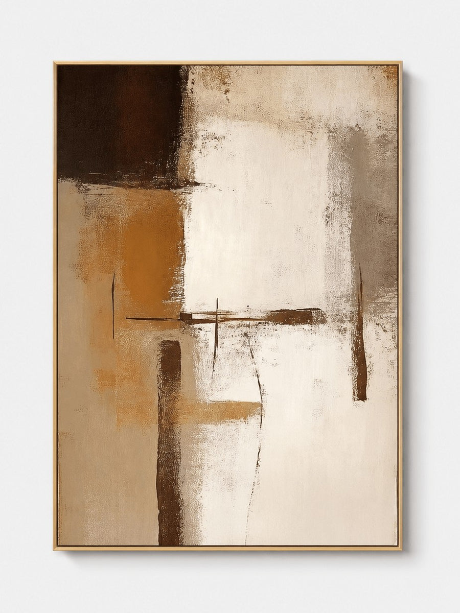 Modern Minimalist Geometric Abstract Wall Art