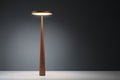Modern Minimalist Pedestal Floor Lamp - Lifestyle Setting