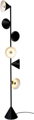 Modern Multi-Cone Floor Lamp - Detail View