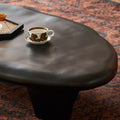 Modern Organic Coffee Table - Side View