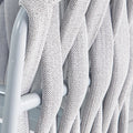 Modern Outdoor Aluminum & Olefin Dining Chair - Alternate Angle